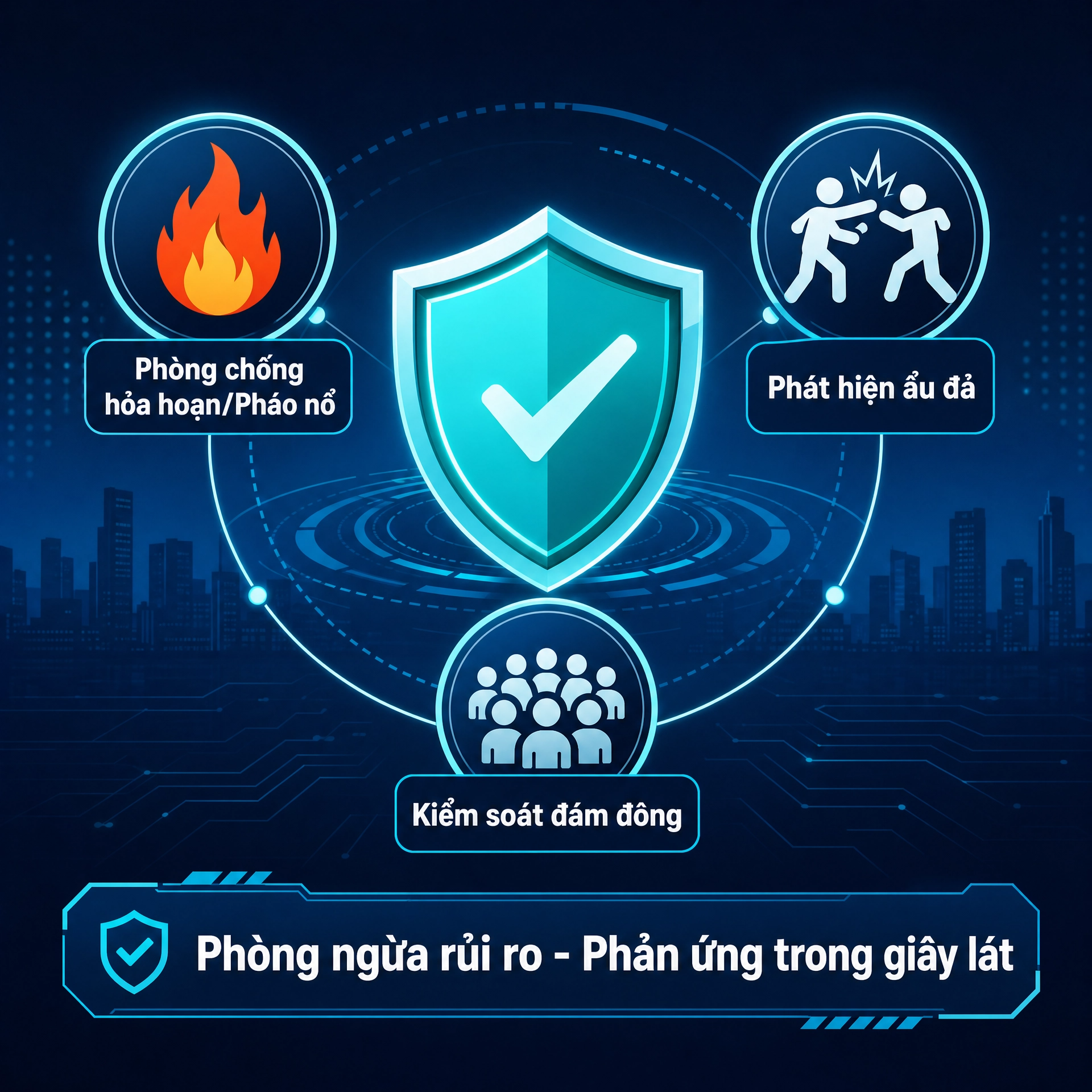 GIẢI PHÁP AI PHÂN TÍCH VIDEO (VISIONINSIGHT) CHO SIÊU ĐÔ THỊ